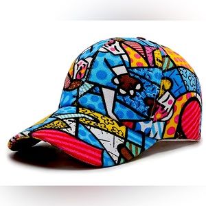 Graffiti-Printed Baseball Cap NEW WITHOUT TAGS